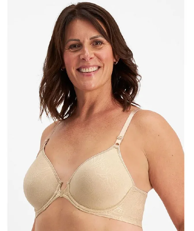 Playtex Front Closure Underwire Bra - Nude