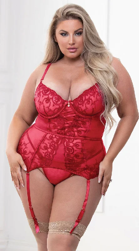 Plus Size Because Of You Merrywidow Set