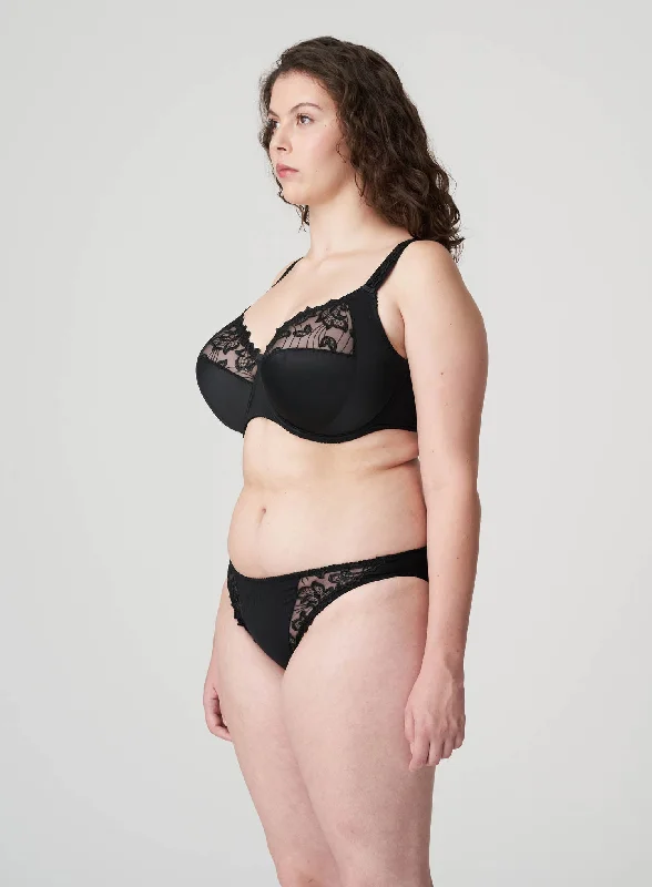 PrimaDonna: Deauville Full Cup Wire Bra I J K Cup Black