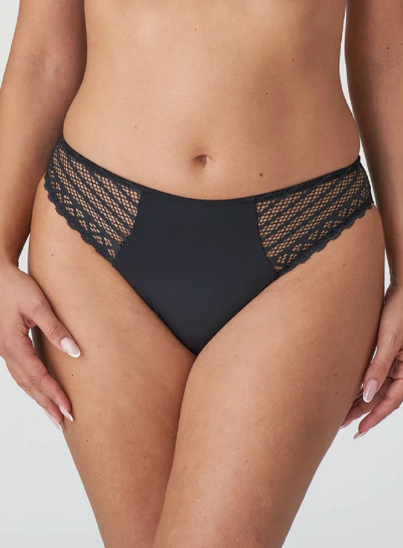 PrimaDonna Twist: East End Rio Brief Charcoal