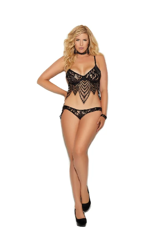 Queen Remy Bra Set