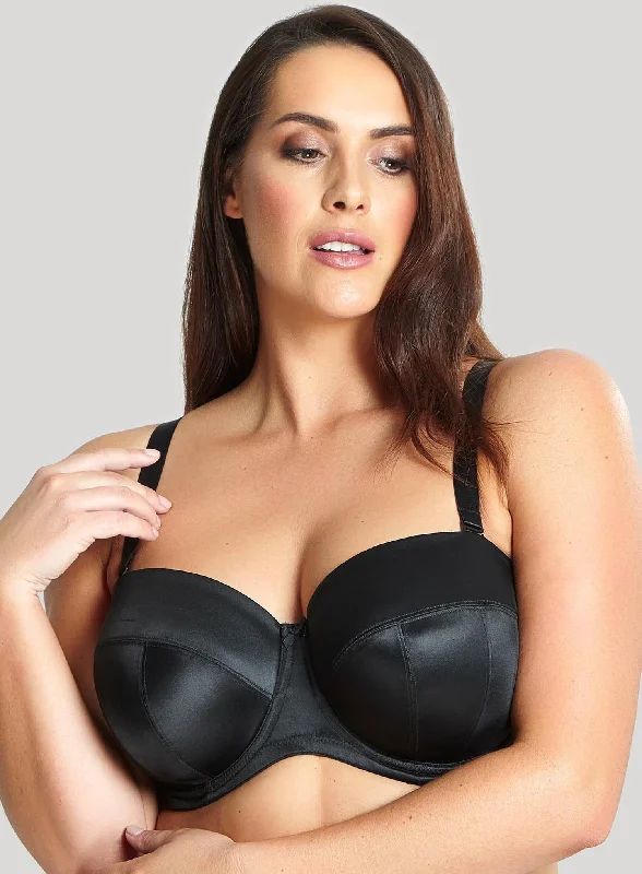 Sculptresse: Dana Strapless Underwired Bra Black