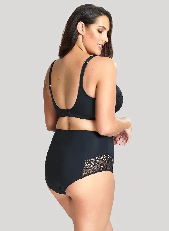 Sculptresse: Estel High Waist Brief Noir