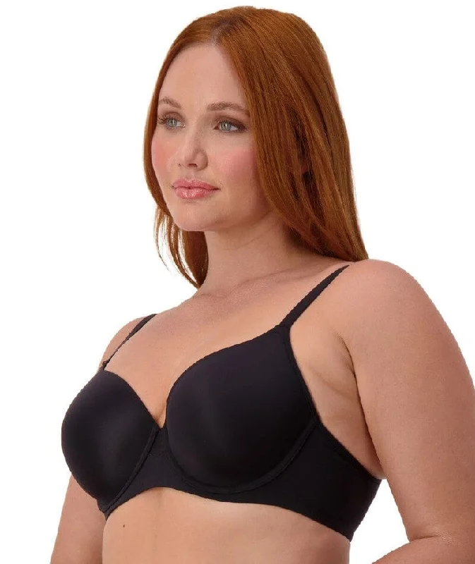 Triumph Body Make-up Smooth Underwired Padded Bra 2 Pack - Black/Blusher Beige