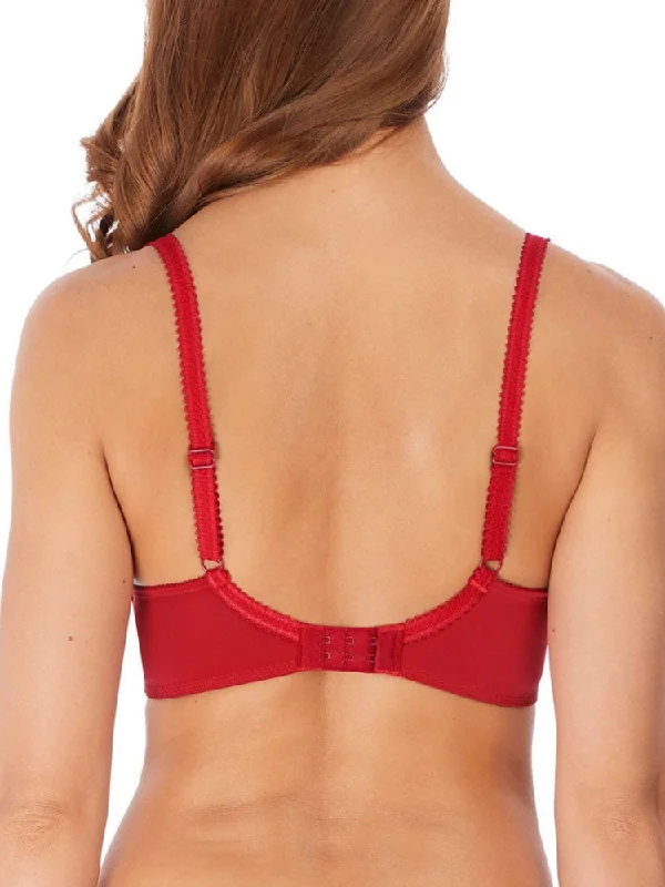 Lace Essentiel Contour Bra - Chilli