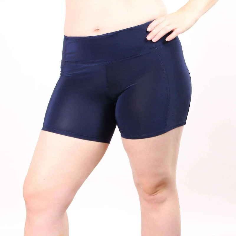 Women's Boxer Brief  with 1 Waist Pocket 5"" | Navy