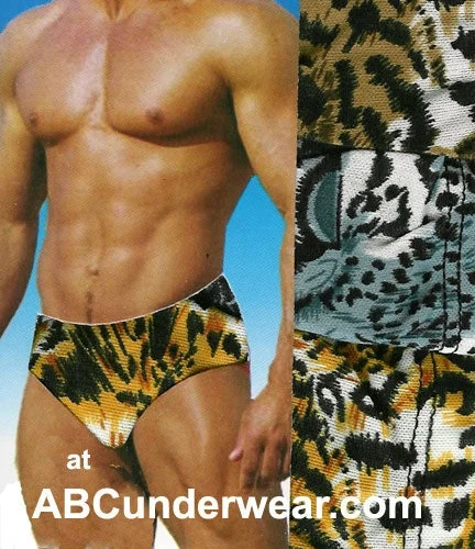 Animal Print Bikini Underwear 3 PK