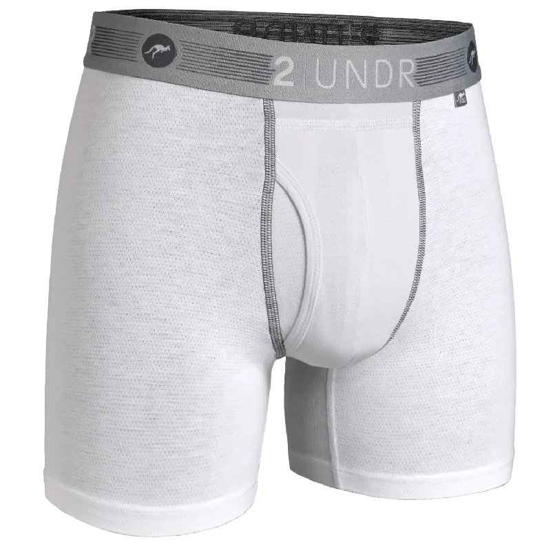 Boxer 2Undr Flow Shift White