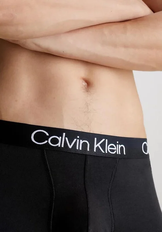 Calvin Klein Modern Structure 3 Pack Boxer Briefs, December Sky Multi