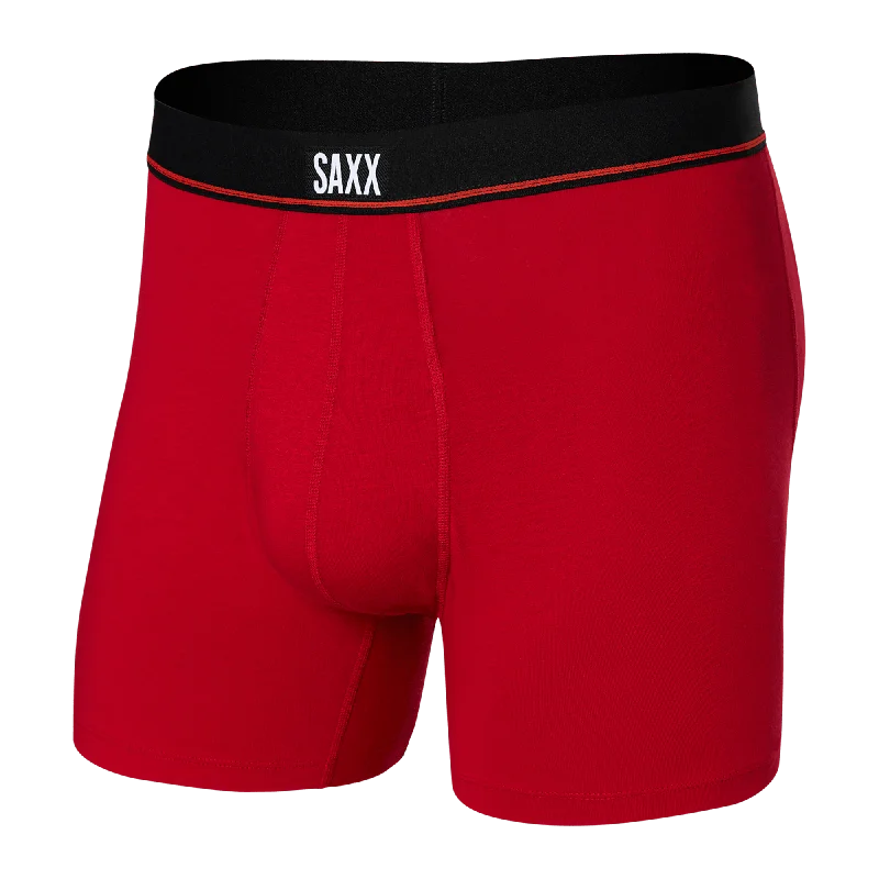 Boxer Saxx Non-Stop Stretch Cotton Rouge