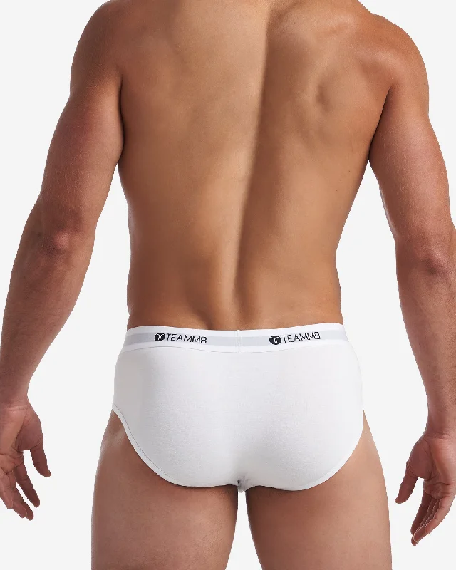 Classic Cotton Brief - White