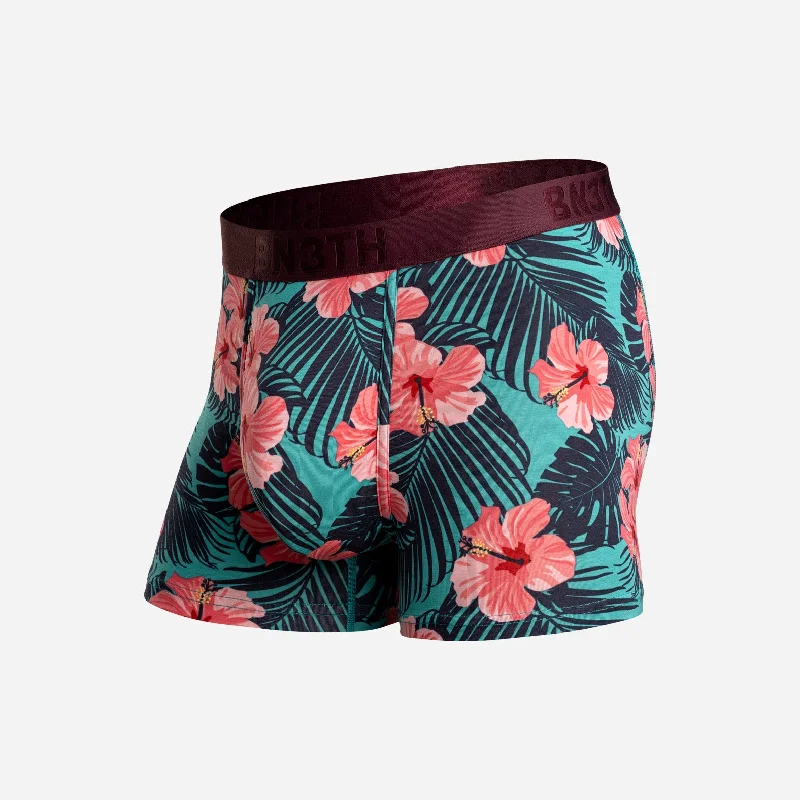 CLASSIC TRUNK: HIBISCUS BLOOM NAVY