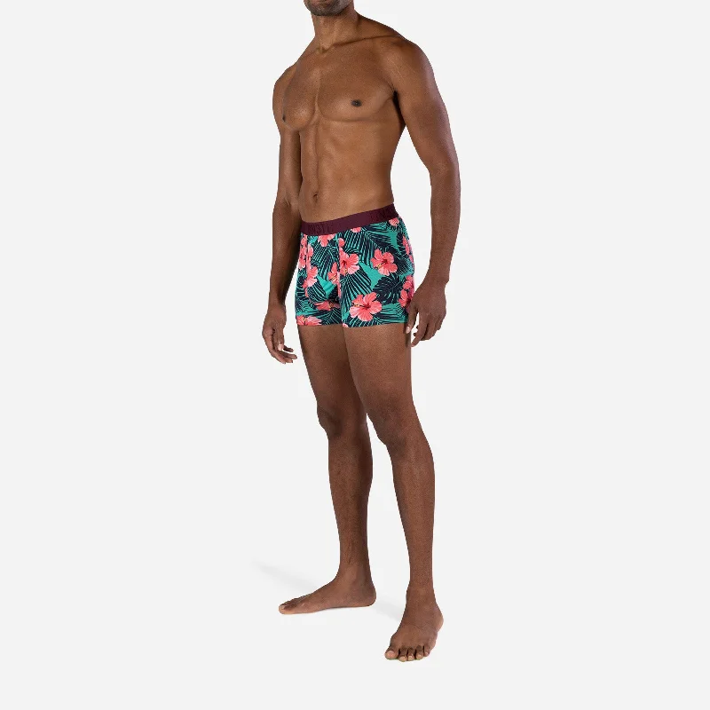 CLASSIC TRUNK: HIBISCUS BLOOM NAVY