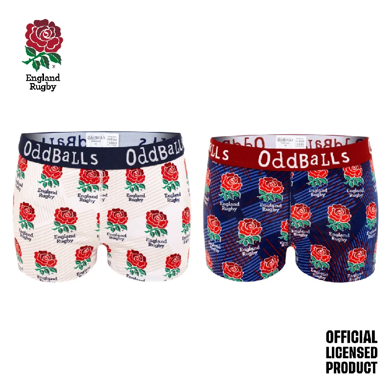 England Rugby - Home & Alternate - Ladies Boxers 2 Pack Bundle