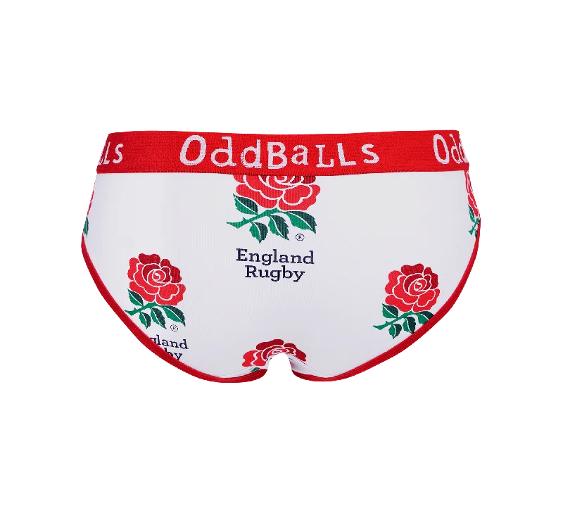 England Rugby - White - Ladies Briefs