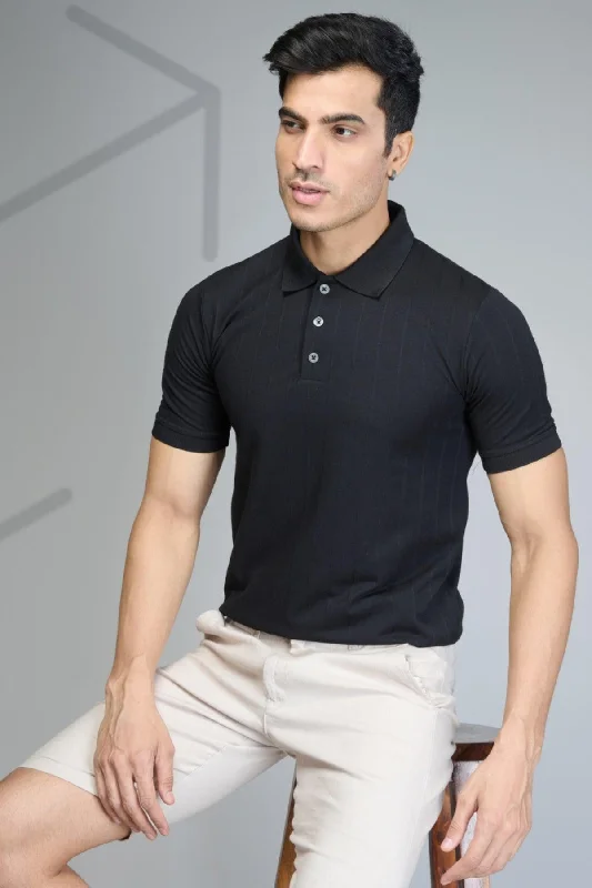 Ultimate Elegance: Solid Polo Tees in Every Shade You Crave!