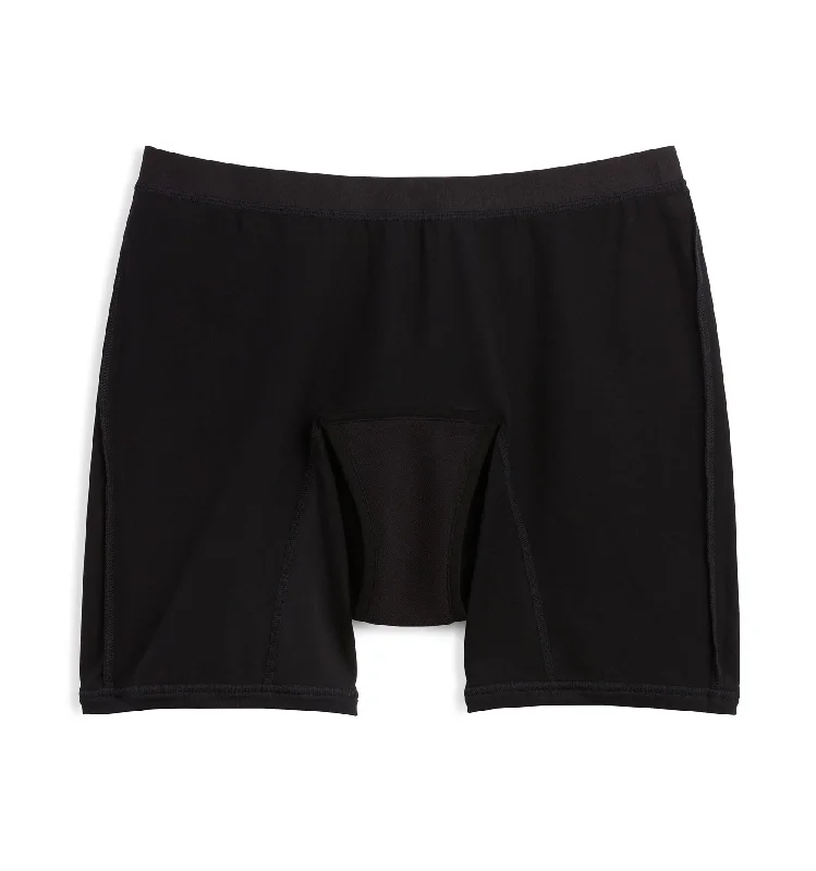 First Line Period 9"" Boxer Briefs - X= Black