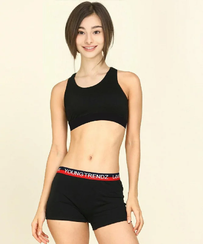 Girls Love Elastic Boyshorts