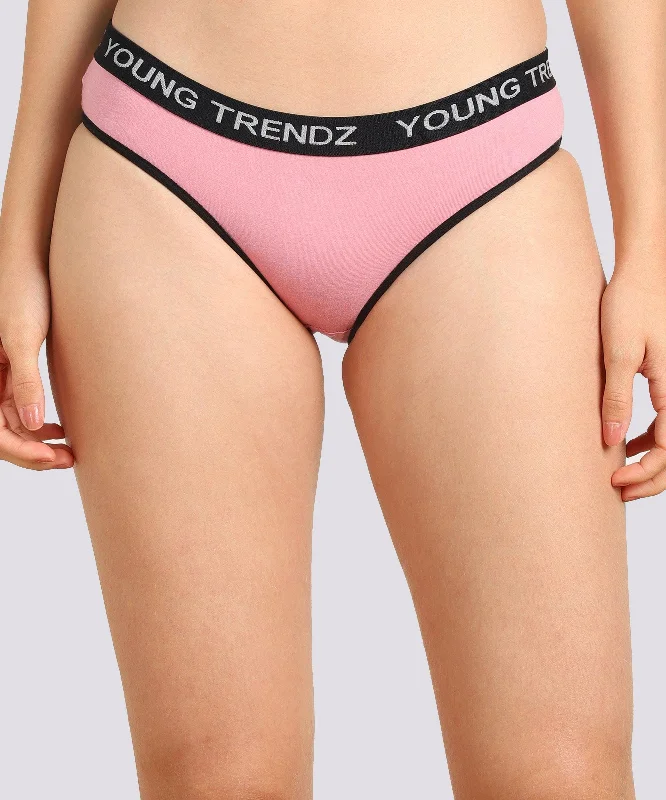 Girls  YT Elastic Hipster Pink  Panty