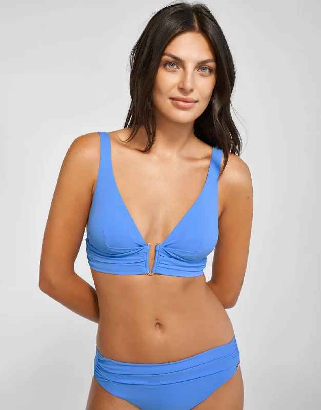 Honesty Banded Bikini Pant - Horizon Blue