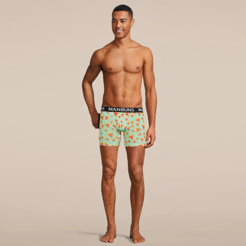 Men's Pizza Boxer Brief Underwear