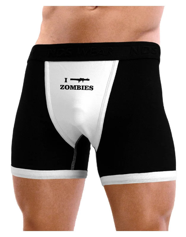 I Bazooka Zombies - Funny Apocalypse Mens Boxer Brief Underwear