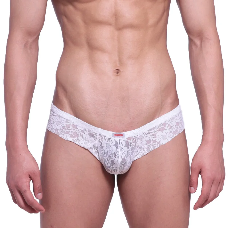 [M2W] Micro Cheek Lace White (2027-49)