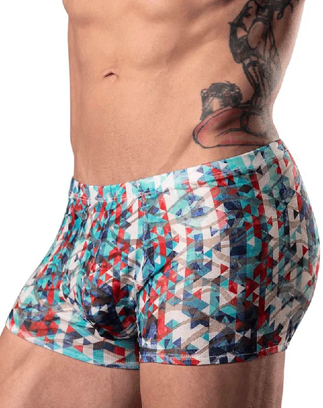 Male Power 131-293 Your Lace Or Mine Pouch Short Red-white-blue