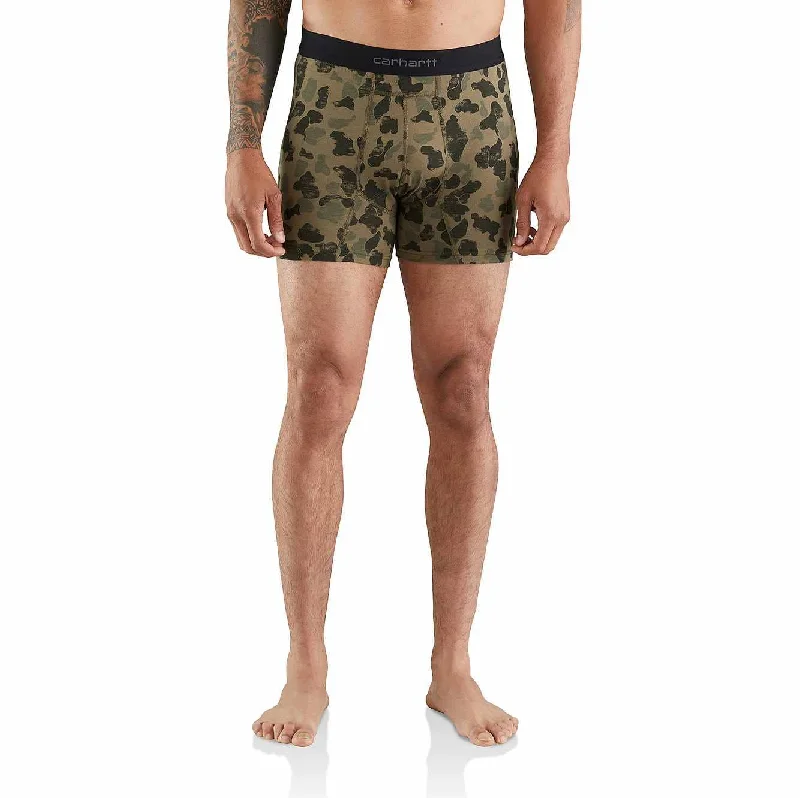 Men's Base Force 5 inch Tech Cotton Boxer Brief - 2 Pack