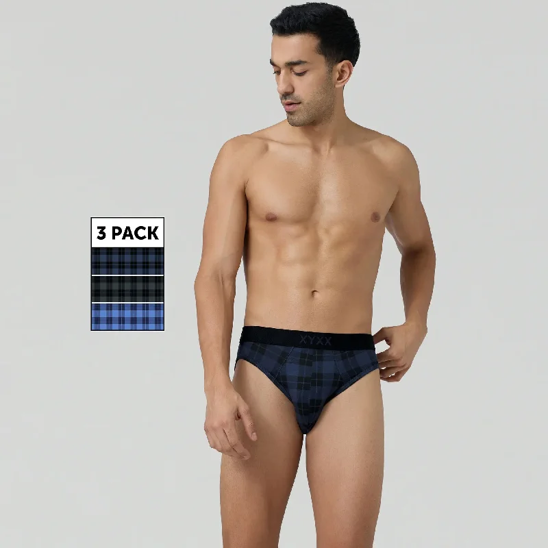 Checkmate Modal-Cotton Briefs (Pack of 3)