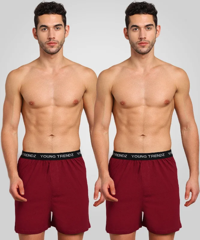 Men's Outer Elastic Combo Boxer