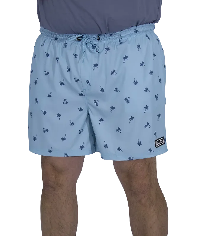 Mens Palm Tree Board Shorts