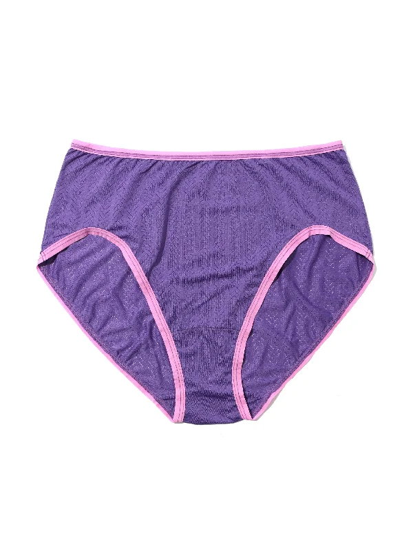 MoveCalm™ High Waist Brief Acai Berry Purple