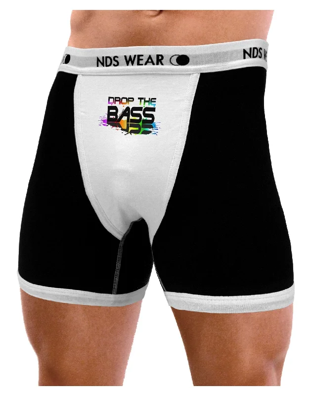 Paint Drop The Bass Mens Boxer Brief Underwear