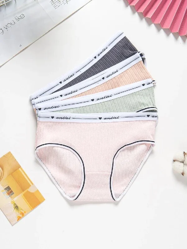 Premium Imported Underwear - Women Pack Of 4 Briefs