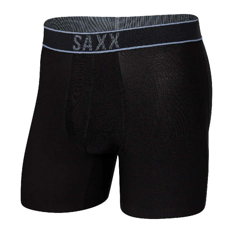 Saxx DropTemp Cooling Hydro Boxer Brief - Black