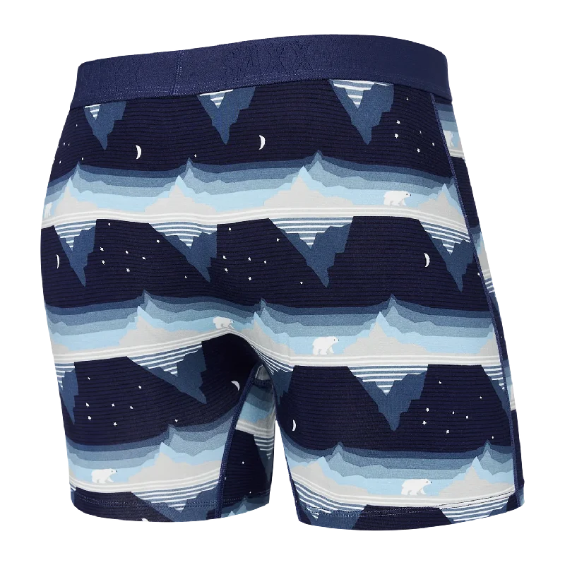 SAXX Ultra Super Soft Boxer Brief - Go With The Floe Navy - SXBB30F FLO