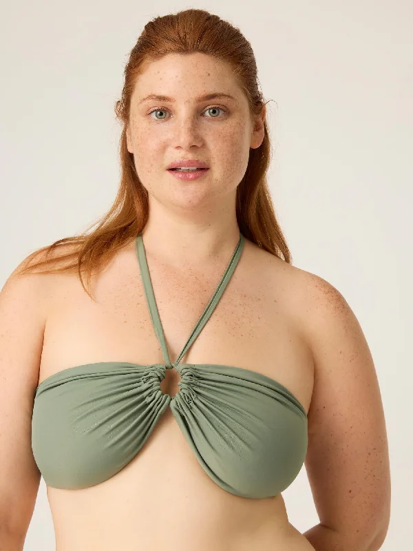 Swimwear Multiway Bikini Top Oasis Green