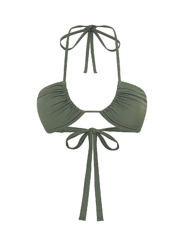 Swimwear Multiway Bikini Top Oasis Green