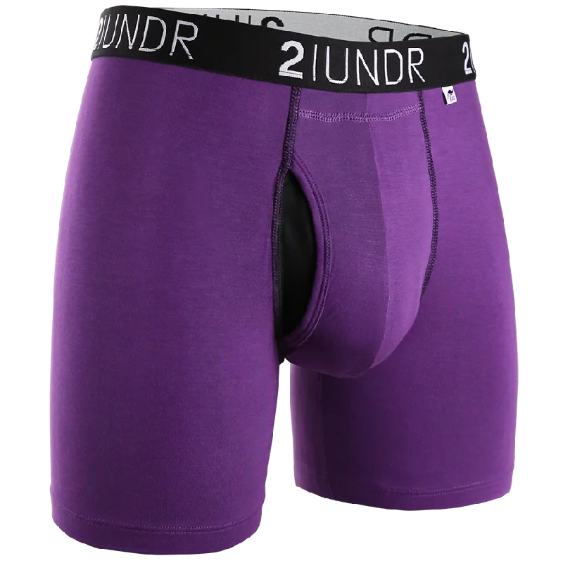 Swing Shift Boxer Brief - Purple