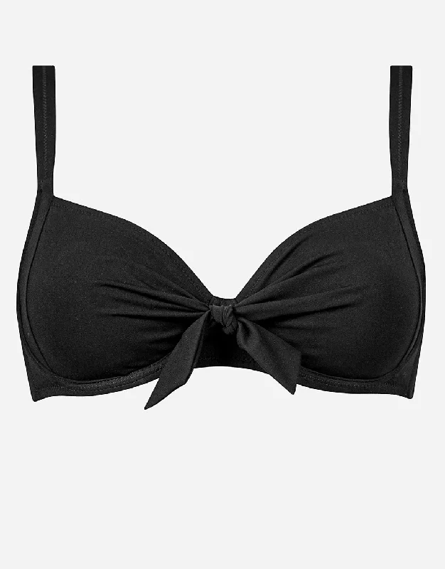 The Core Underwired Bikini Top - Black