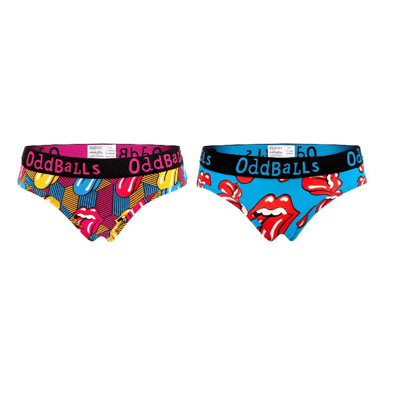 The Rolling Stones Bundle - Ladies Briefs 2 Pack Bundle