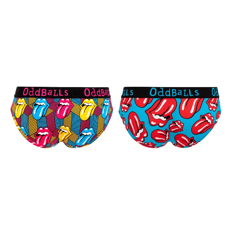 The Rolling Stones Bundle - Ladies Briefs 2 Pack Bundle