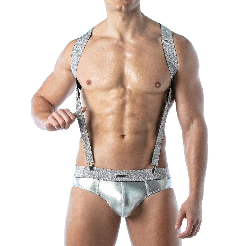 TOF Magic suspenders silver