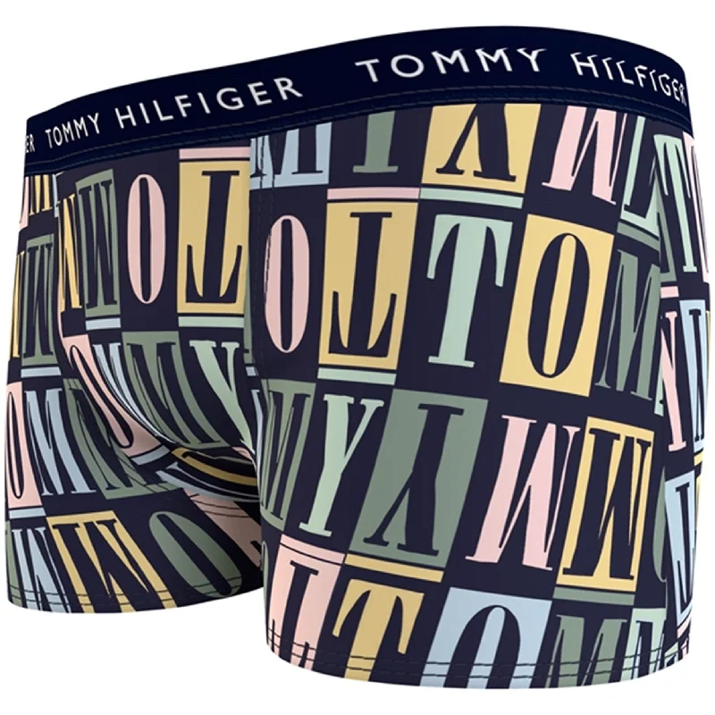 Tommy Hilfiger Boxershorts 3-pack Type Prnt/Twi Navy/Minty