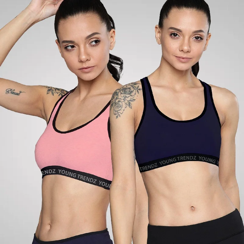 Women Non Padded  Combo Sports Bra