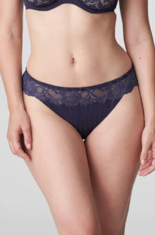 Madison G-String (Bleu Bijou)