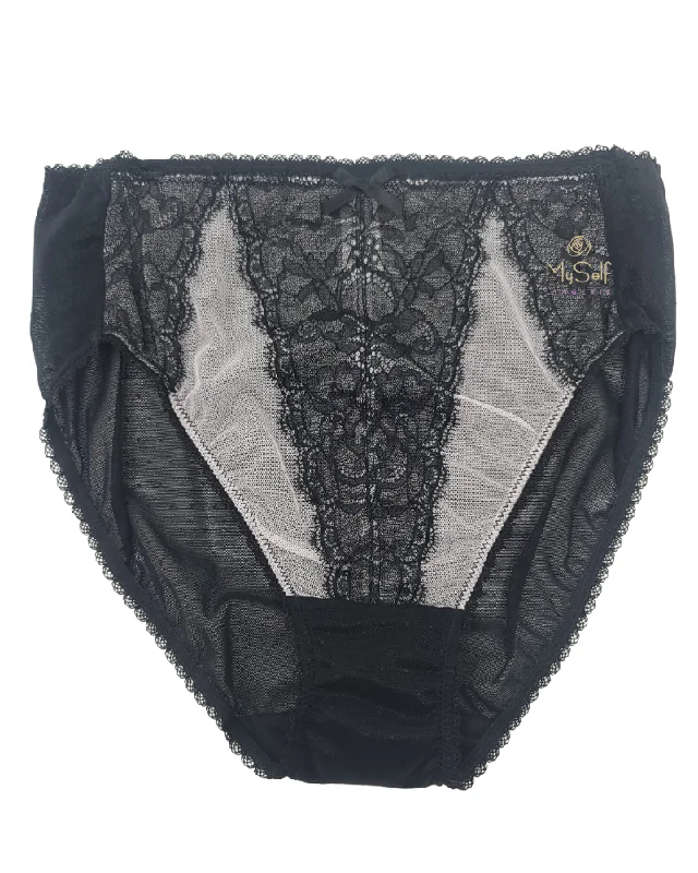 Wacoal Black Iris Retro Chic Brief