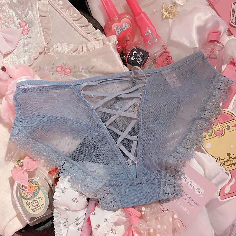 Barbie pink lace panties A41315