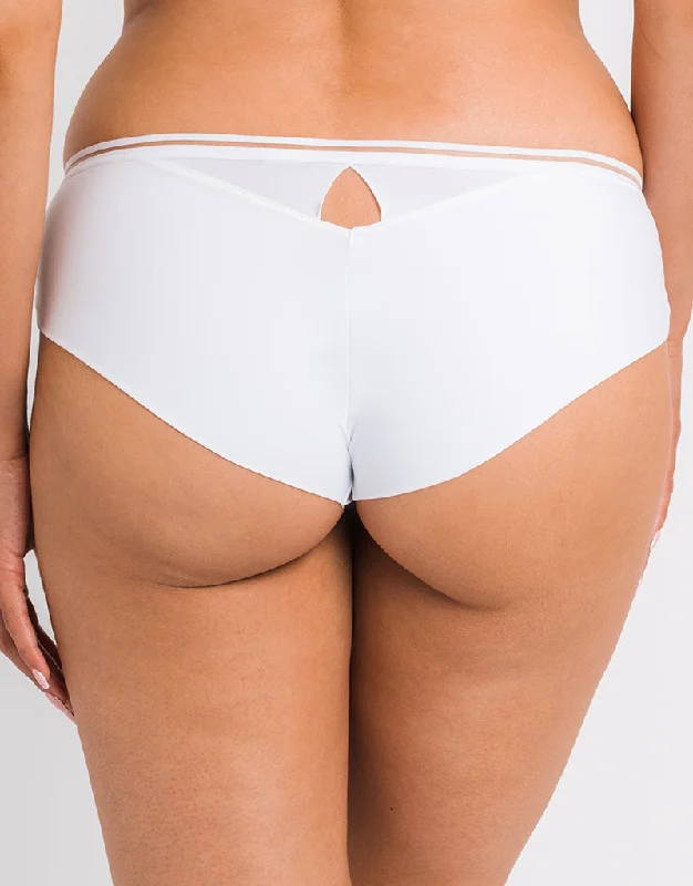 Curvy Kate Top Spot Short White